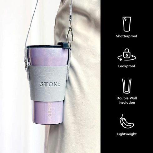 STTOKE Leakproof Ceramic Insulated Cup 12oz (Unicorn)